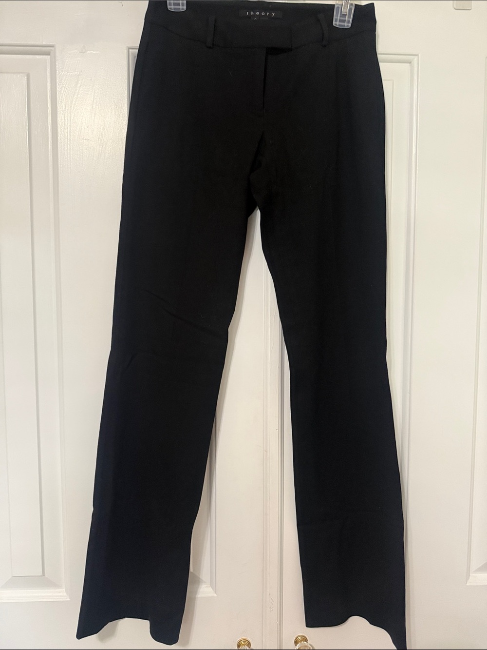 Theory Wool Black Tailored Dress Pants